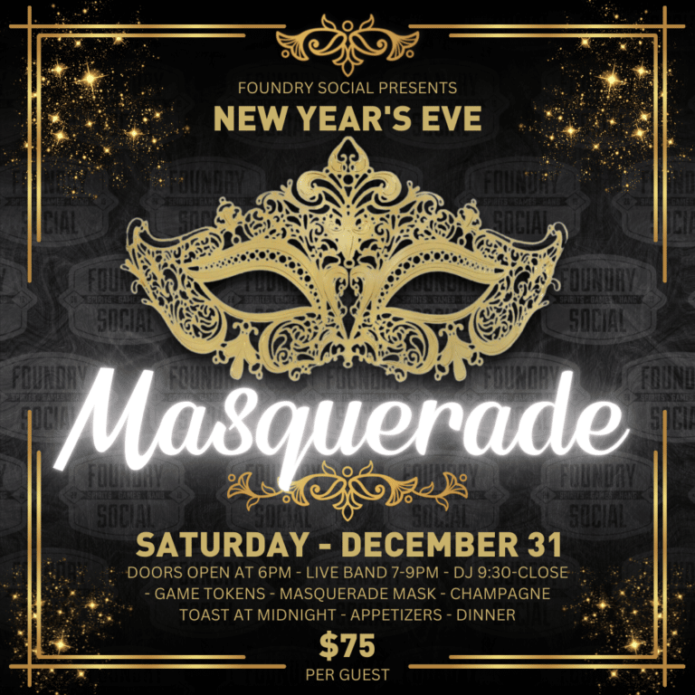 New Year's Eve Masquerade Party in Medina, OH